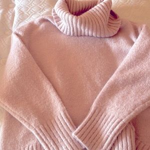 Pink High End Turtleneck